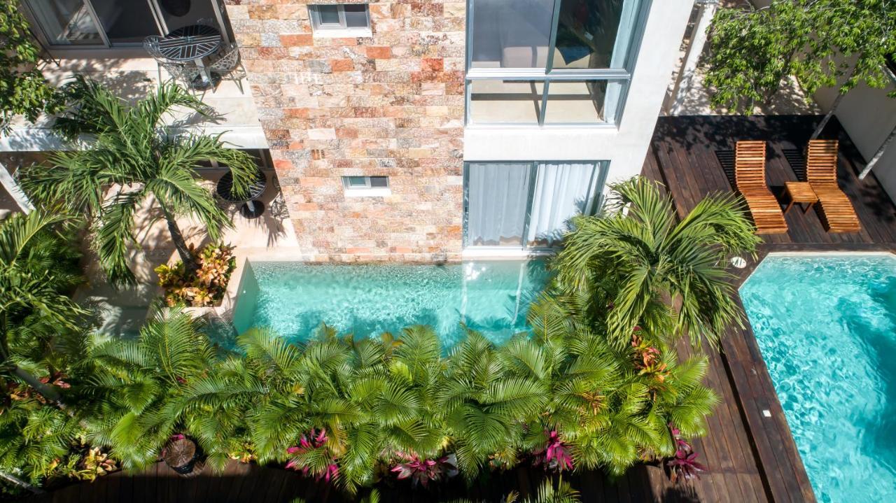 Alma De Flores Private Pools Suites Тулум Экстерьер фото