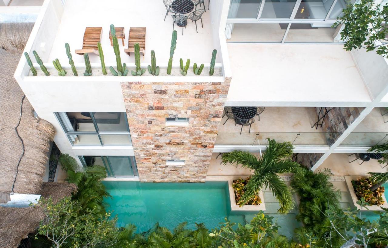 Alma De Flores Private Pools Suites Тулум Экстерьер фото