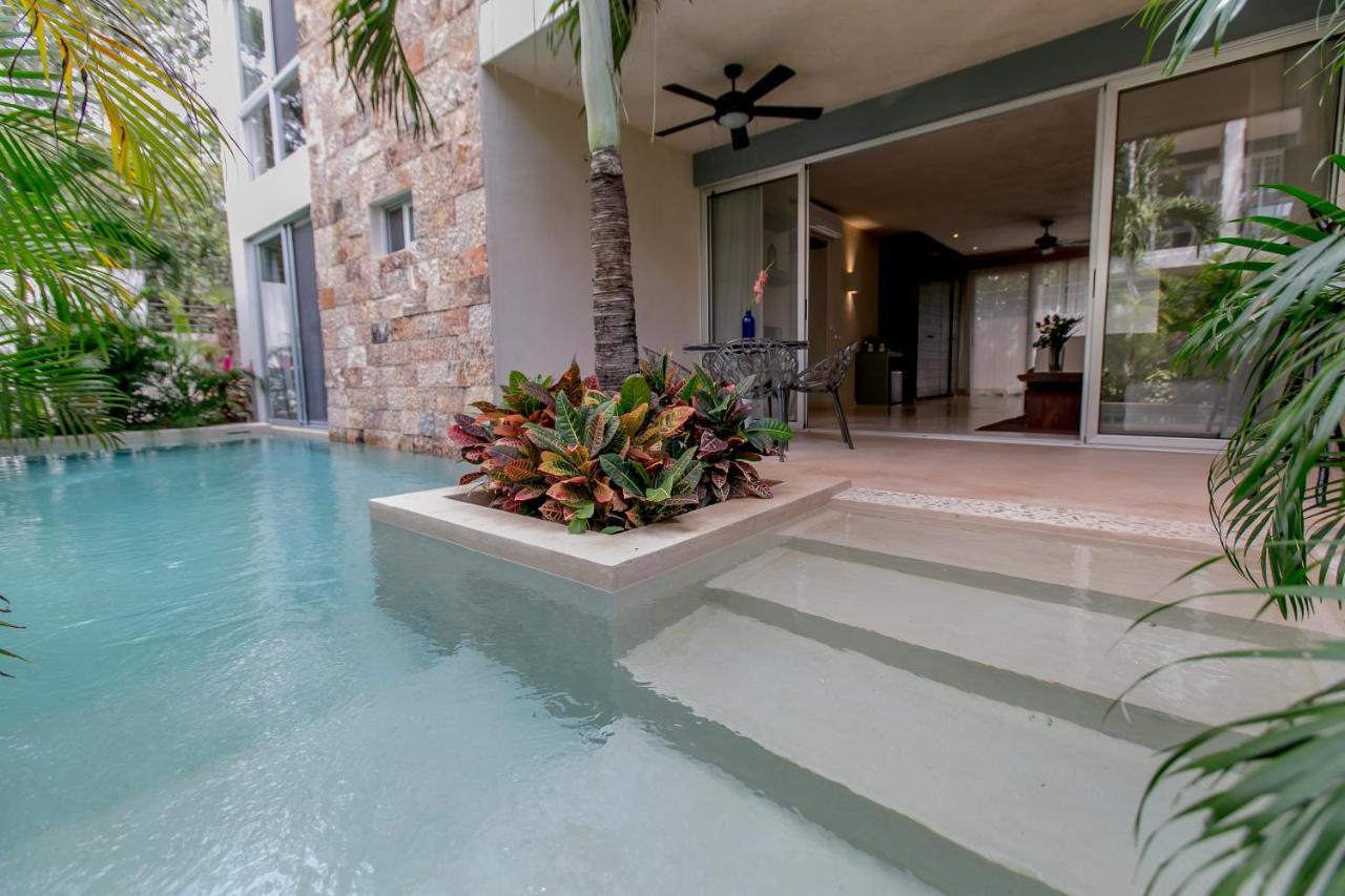 Alma De Flores Private Pools Suites Тулум Экстерьер фото