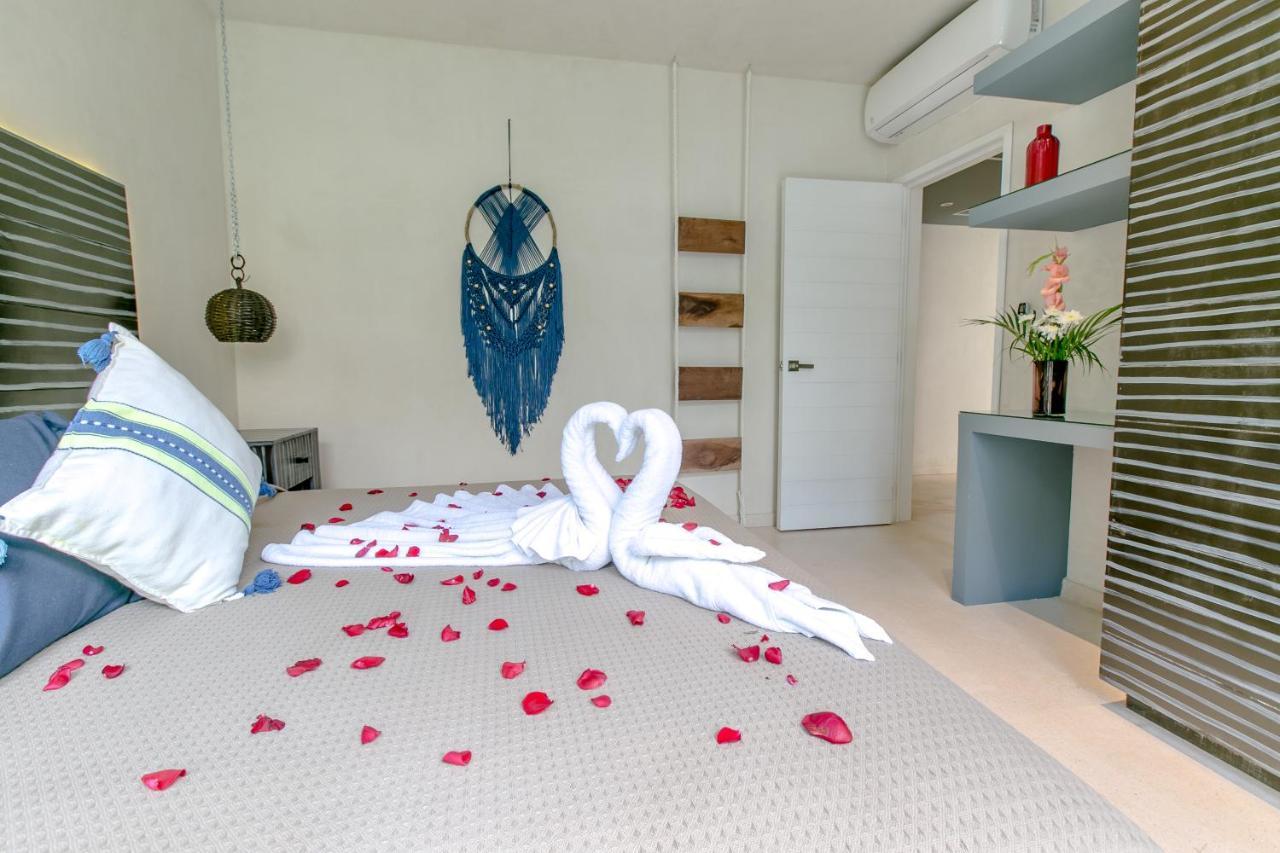 Alma De Flores Private Pools Suites Тулум Экстерьер фото
