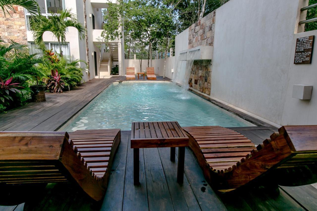 Alma De Flores Private Pools Suites Тулум Экстерьер фото